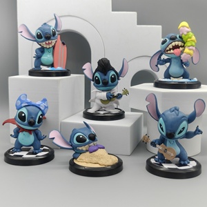 ฟิกเกอร์กล่องปริศนาอนิเมะ Lilo Stich blind 5cm ทำจาก PVC สำหรับสะสมตกแต่งเครื่อง gashapon - Product Image 1