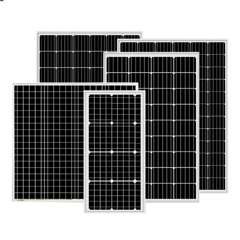 100W 150W 200W 250W 300W 320W 450W 600W bảng điều khiển năng lượng mặt trời Sản xuất tại Trung Quốc với giá rẻ cho ngôi nhà