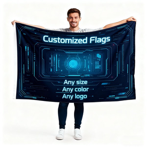 Tùy chỉnh in cờ Mỹ ở mọi kích cỡ, với nhiều màu sắc khác nhau, với thiết kế logo của công ty, sản xuất <span class=keywords><strong>Banner</strong></span> - Product Image 4