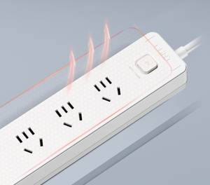 Multifunctional 16A Home Use Power <strong>Socket</strong> <strong>With</strong> 4 AC Outlets UK/US/EU Standard Electrical Plug Extension <strong>Socket</strong> - Product Image 2