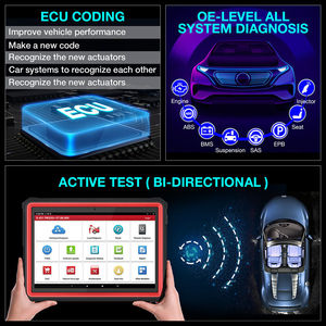 Lancio X431 Pro3s Plus V5.0 strumenti diagnostici per autoveicoli con sistema completo ECU codifica test attivo obd2 scanner pk x431 pro v +