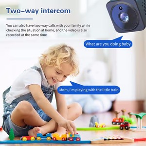 AS02 Mini Camera Baby Monitor Real Time Video Two Way Voice <strong>Intercom</strong> 1080P Wifi Home <strong>Security</strong> Camera <strong>System</strong> <strong>Wireless</strong> Video - Product Image 5