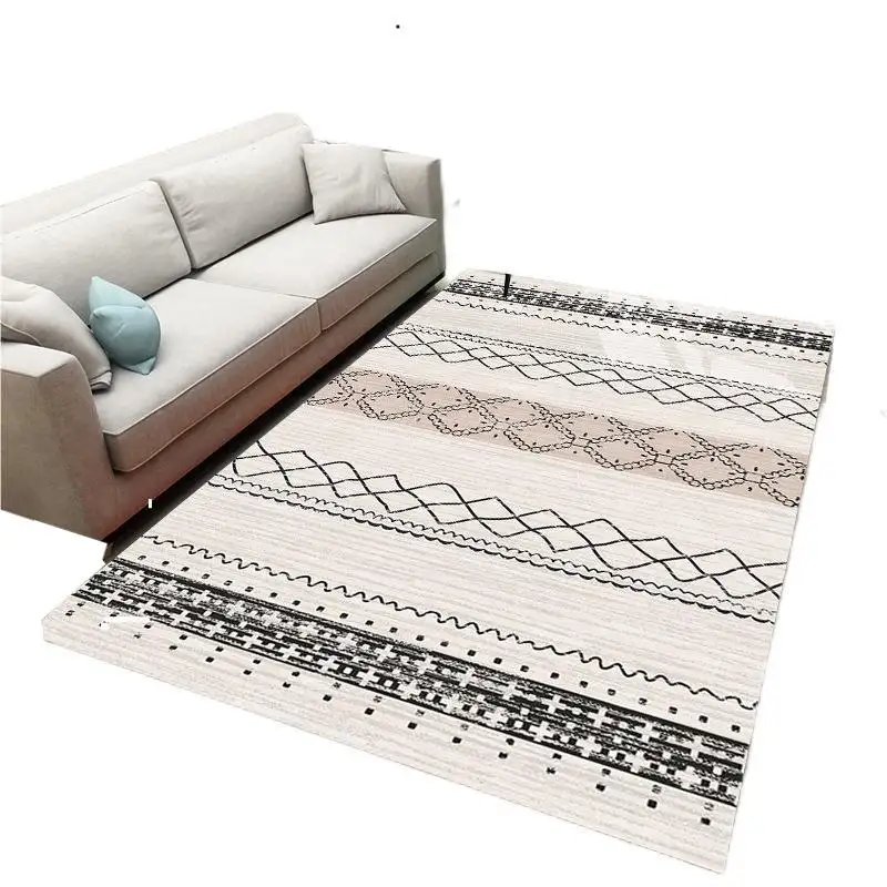 Karpet motif minimalis Modern, karpet motif minimalis Modern untuk ruang tamu, karpet dan permadani Alfombra, keset pintu, karpet Area rumah