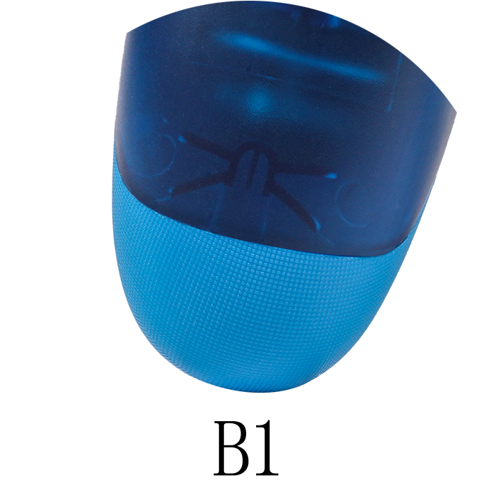 Azul transparente