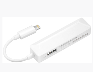 4 in 1 USB OTG-Kartenleser Kompatibler SD/TF-Kartenkamera-Speicher für iPhone Samsung huawei xiaomi Schnelllade-Ios Typ C-Anschluss