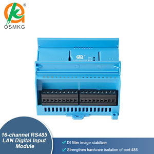 Módulo de adquisición de datos del módulo de entrada digital de 16 canales Oshangming con RS485 Lan Modbus Rtu TCP para sensor - Product Image 3