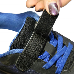 Velcro elástico de nailon personalizado de 38mm, velcro de cinta mágica reutilizable para coser sin pegamento, velcro de gancho adhesivo - Product Image 3