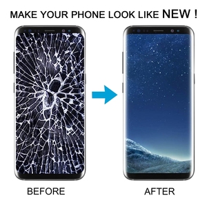 สำหรับ Samsung Galaxy S8 SM-G950 TFT จอ LCD Digitizer ประกอบเต็มรูปแบบพร้อมกรอบ (สีดำ)