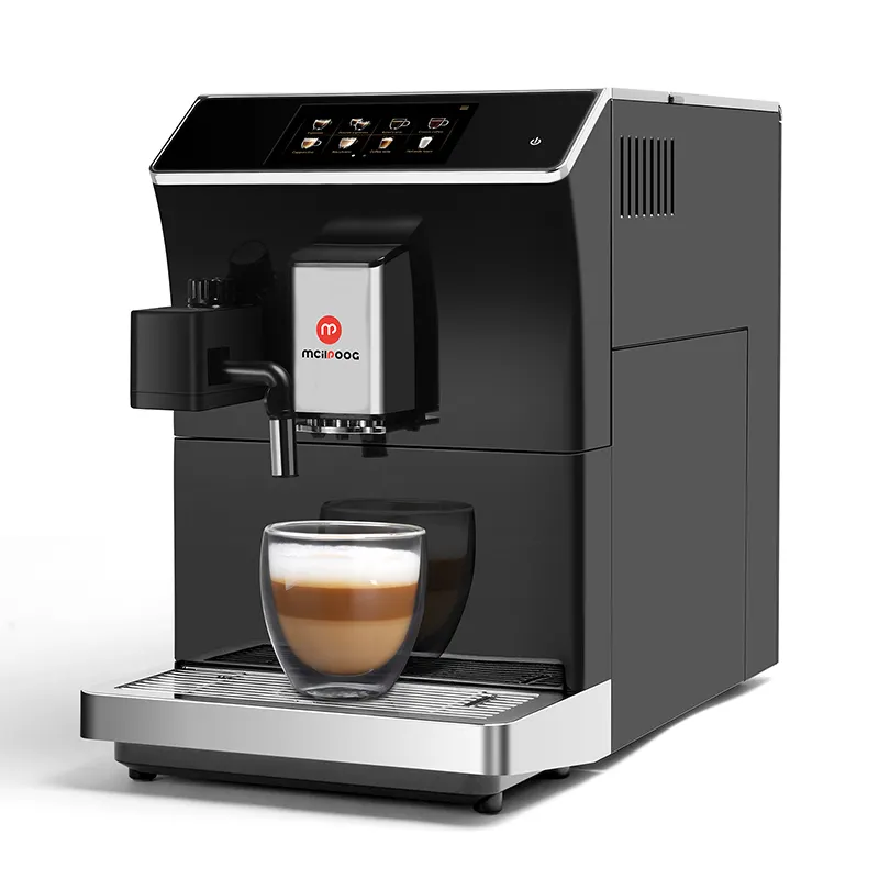 HD एक टच स्क्रीन नई पूरी तरह से स्वचालित एस्प्रेसो निर्माता कॉफी मशीन