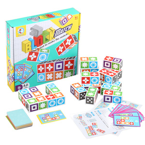 Matching Game Puzzle Match Brettspiel Kinderspiel zeug Lernspiel zeug für Kinder Logisches Spiel Intelligence Development Toy Kit - Product Image 1