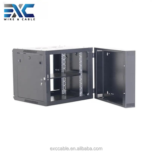 <strong>EXC</strong> Customized <strong>New</strong> Arrival 19&quot; 9U Small Rack Cabinets 6U 12U 18U Wall Mounted Network Cabinet 6U Home Server Rack Wall Mount - Product Image 4