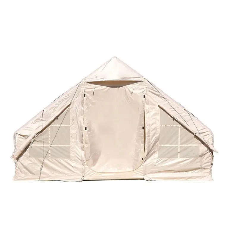 Tente gonflable imperméable pour camping en plein air, tente de camping gonflable