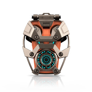 سماعات بلوتوث روبوت قابلة للتحويل cyberpack Esports سماعات لعبة معلقة الرقبة العصرية سماعات أسلوب ميكانيكي - Product Image 4