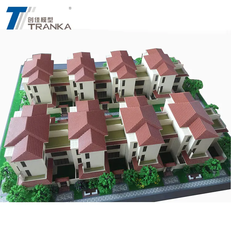 Architecture model making supplies for villa and real estate model
