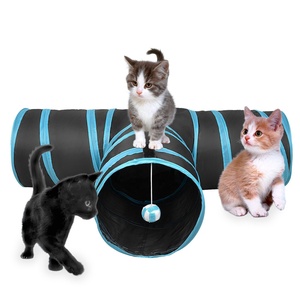 3 Way Cat Tunnel Cat Toy Tube with Storage Bag <strong>Catnip</strong> Toy for Large Cat Dog Indoor/outdoor <strong>Use</strong> - Product Image 1