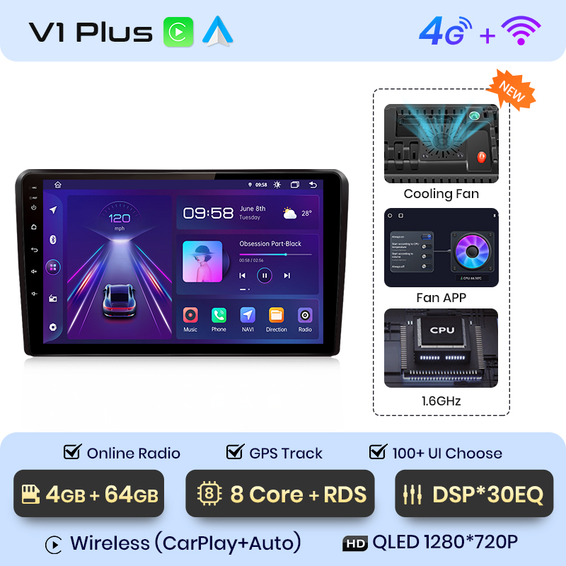 V1 Plus (4 Go + 64 Go)