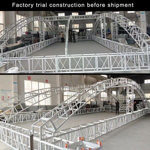 24x11x7m, 12x8x7m, Giàn nhôm Spigot với mái tam giác, giàn chiếu sáng, sân khấu, giàn loa - Product Image 5