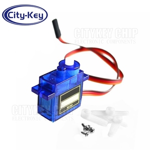 SG90 180度9GマイクロサーボモーターSg90 RCロボットヘリコプター平面制御開発ボード用 - Product Image 1