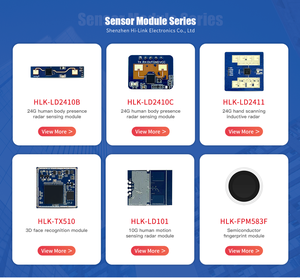 Hi-Link 24GHz Hi-Link HLK-LD2410S 24G düşük güç radar sensörü modülü HLK-LD2410S insan varlığı sensörü anahtarı akıllı sensör - Product Image 6