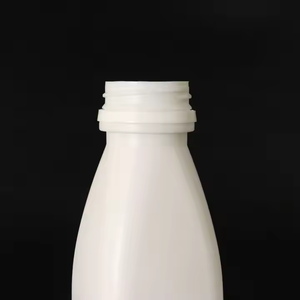 300 ml HDPE材料四角い底勾配狭い口ボトル、ミルク、ジュースなどを保管するための食品グレードのプラスチックボトル。 - Product Image 5