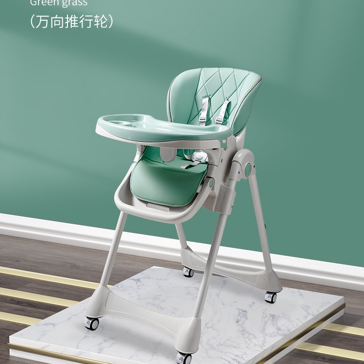 Peach Blossom Pink PU Pad Universal Wheel