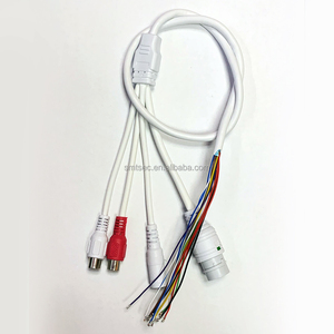 RJ45 + DC + Entrada de Audio + Cable de salida de audio para módulo de cámara IP H.265 Compatible con todas las placas IP - Product Image 2