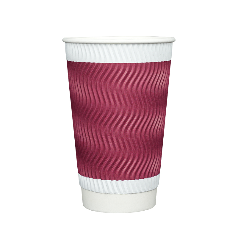 Bicchiere di Carta con Pareti Ondulate