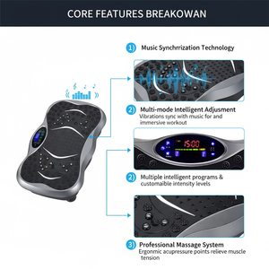 Đa chức năng rung tấm máy cơ thể phòng tập thể dục sử dụng dọc nhà tập thể dục tập thể dục rung tấm - Product Image 3