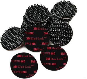 Easy Alignment Black 3M Self Adhesive <strong>Elastic</strong> Magic <strong>Hook</strong> and <strong>Loop</strong> Dual Lock Tape - Product Image 6