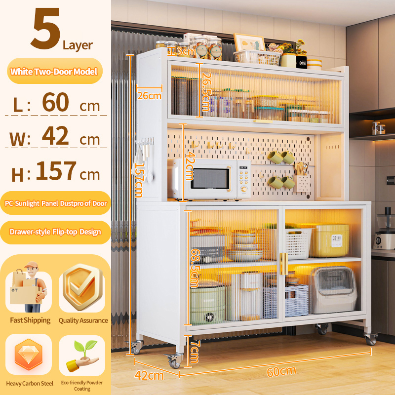 white thickened five-layer style