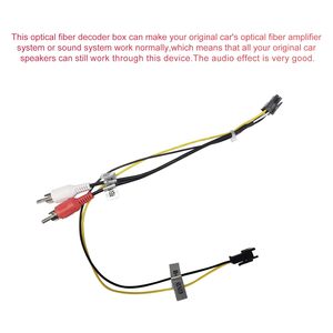 Decodificador de caja de fibra óptica, la mayoría de los sistemas basados en bus para unidad principal, Radio Estéreo de coche de repuesto - Product Image 4