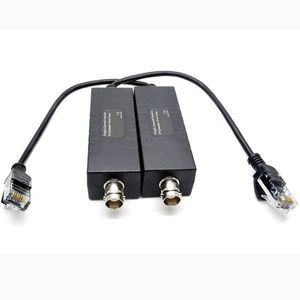 10/100Mbps ערוץ אחד פסיבי Ip Extender מעל לשדל לשדר IP מצלמה אות הקיים קואקסיאלי כבל