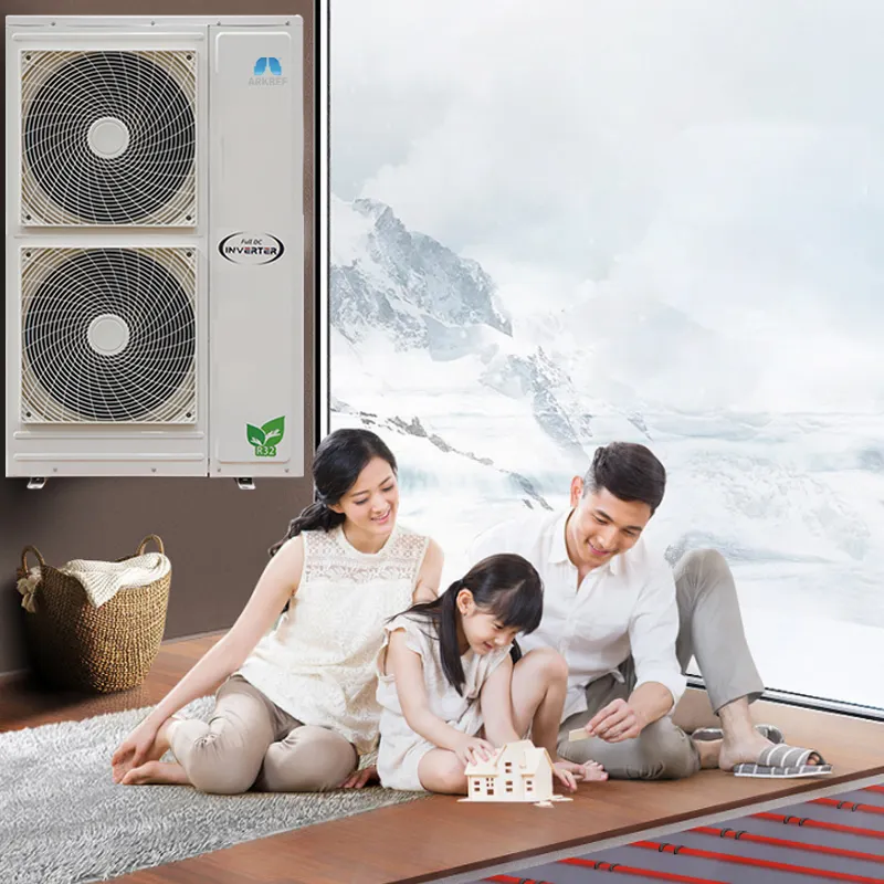 OEM Factory Direct Sales R32 EVI pompa di calore DC Inverter pompa di calore ad aria per il riscaldamento