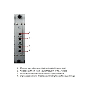 デジタルTVアナログ変換24 TVチャンネル固定チャンネルHD/AV入力付きRFアナログ変調器 - Product Image 4