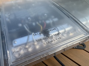 WL-1 series led warning lightbar emergency strobe <strong>lights</strong> with ECE R65 R10 SAE J845 UKCA Certifications - Product Image 3