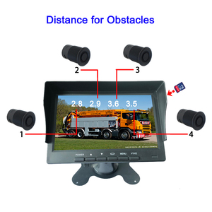 Ruck-monitor de pantalla NCH US 7 Icon cámara de marcha atrás, 4 sensores, sensor de aparcamiento digital - Product Image 2