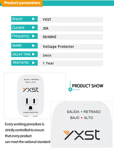 Módulo de salida Enchufe Estado Cableado AC 220V Regulador de voltaje montado - Product Image 4