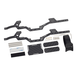 1/24 LCGカーボンファイバーシャーシギアボックスベースキットアキシャルSCX24デッドボルト用低重力中心JLUC1090081アップグレードパーツ - Product Image 2