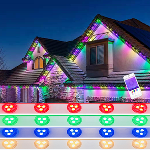 Đèn Điểm Pixel <span class=keywords><strong>Led</strong></span> Trang Trí Giáng Sinh Vĩnh Viễn RGB Rgbw UCS2904 Ws2811 Chống Nước Ngoài Trời Ip68 Bán Sỉ Nhà Máy - Product Image 2