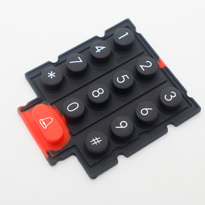 Non-standard <strong>Silicone</strong> <strong>Key</strong> Custom <strong>Keyboard</strong> Switch Button Raw Material <strong>Silicone</strong> Rubber Products - Product Image 6