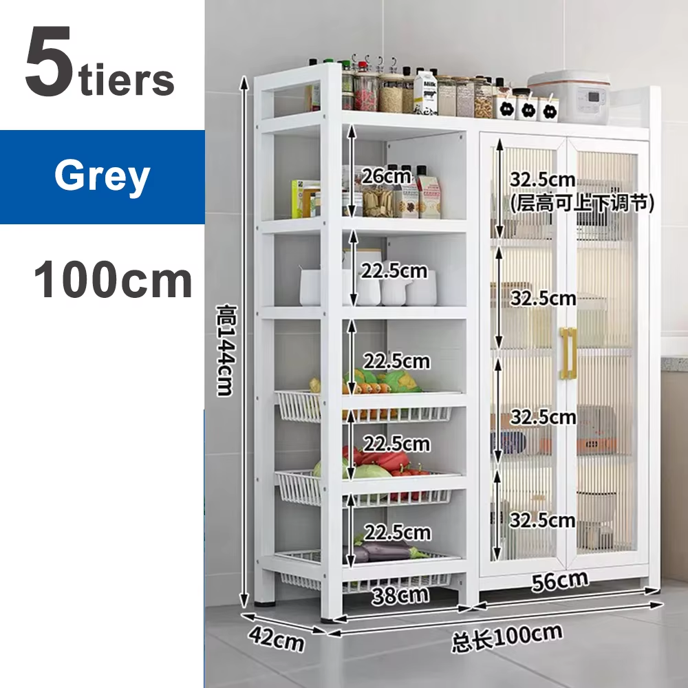 White/5 tiers--100cm
