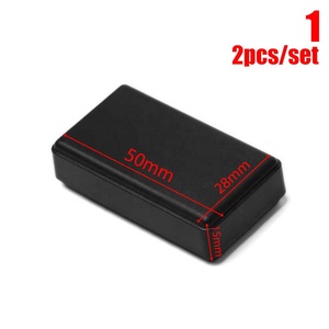 2Pcs Nero Caldo Impermeabile Scatola di Progetto Elettronico di Custodia FAI DA TE Custodia Dello Strumento di Misura Elettrico di Plastica Storagebox Forniture - Product Image 4