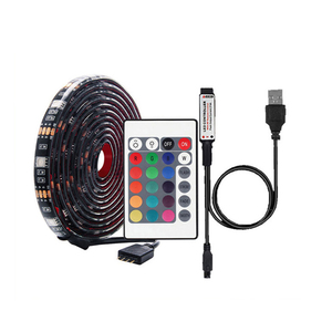 Joystar özelleştirilebilir şerit işık akıllı TV arkaplan ışığı LED RGB 3m 5M uzaktan kumanda ile özelleştirilmiş inç SMD 5050 şerit işıklar - Product Image 4