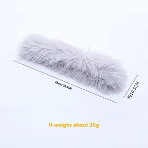 Fun Plush Strip Catnip Sound Paper Cat Toy Peluche Clásico Perros y gatos Almohadas para mascotas Acompañar Juguetes interactivos para gatos Peluche - Product Image 2