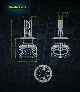 150w ใหม่ LED ไฟหน้า H4 OEM CANbus ใช้งานร่วมกับ 12V โวลต้าสําหรับรถยนต์และรถจักรยานยนต์สําหรับ S20 H7 Led 130w Led ไฟหน้า - Product Image 6