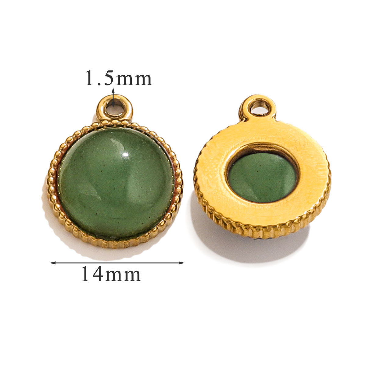 Large-green aventurine