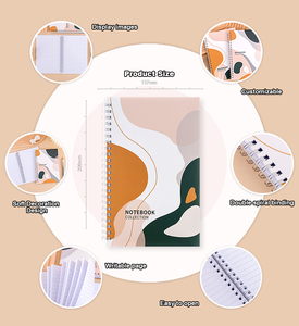 Taccuino con copertina morbida personalizzato all'ingrosso A5 Eco Friendly copertina della carta Planner libro diario taccuino per gli studenti - Product Image 3