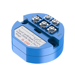 Transmisor de temperatura montado en la cabeza de entrada Pt100 RTD 0-10V 4-20mA Salida-50 °C-250 °C Convertidor de temperatura de resistencia térmica - Product Image 2