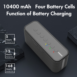 Xdobo X8 PLUS 80W Altavoz inalámbrico portátil con sonido estéreo fuerte 10400mAh Banco de energía y modos EQ Función TWS Soporte Tarjeta TF - Product Image 3