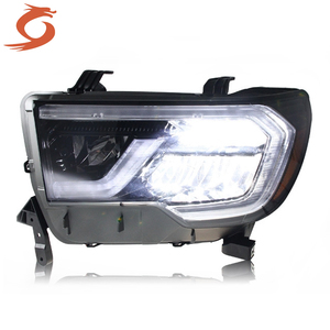 For Toyota TUNDRA 07-13 Models Headlight Assembly <strong>Sequoia</strong> Retrofit <strong>LED</strong> Daytime Running Light Running Water signal Lamp Headlight - Product Image 4